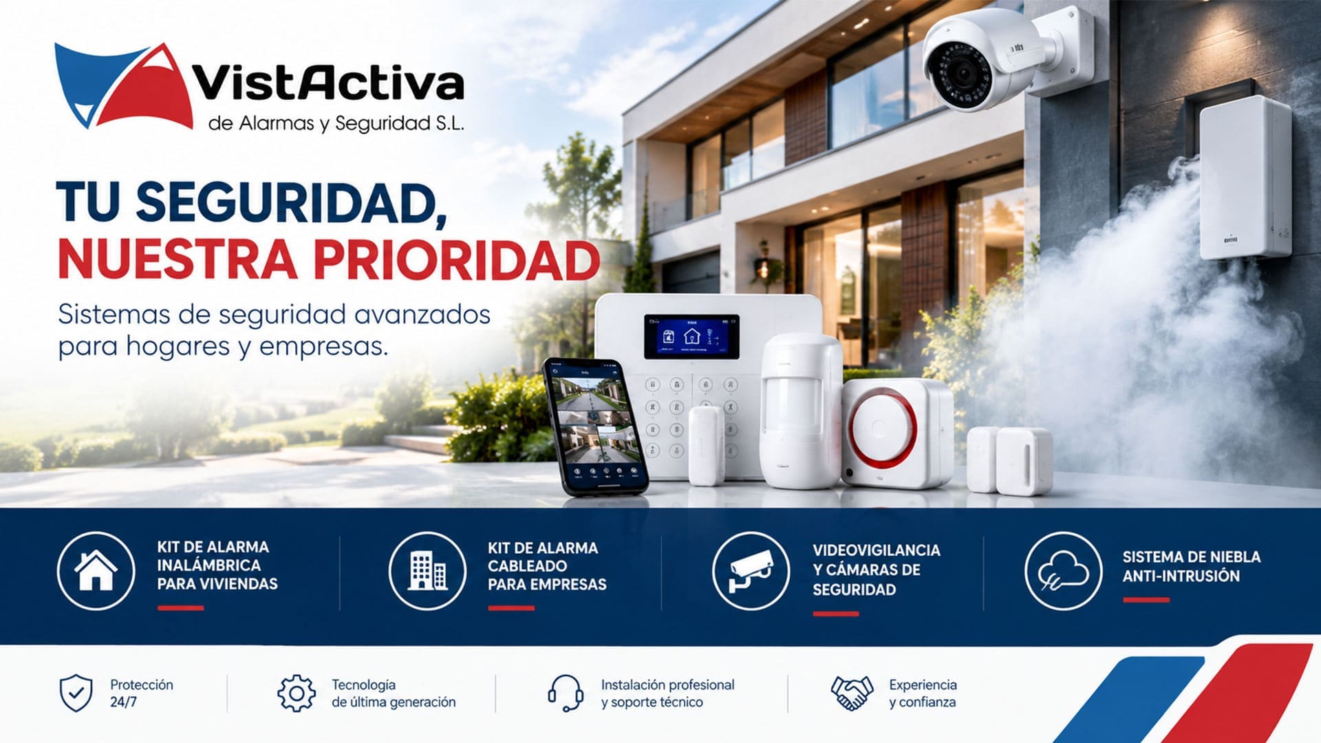 kits de alarma para viviendas y empresas